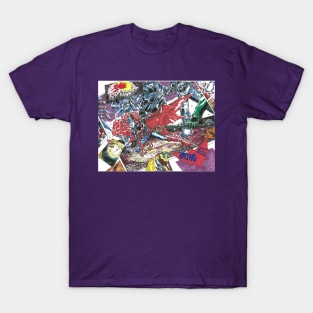 Batwoman on the attack! T-Shirt